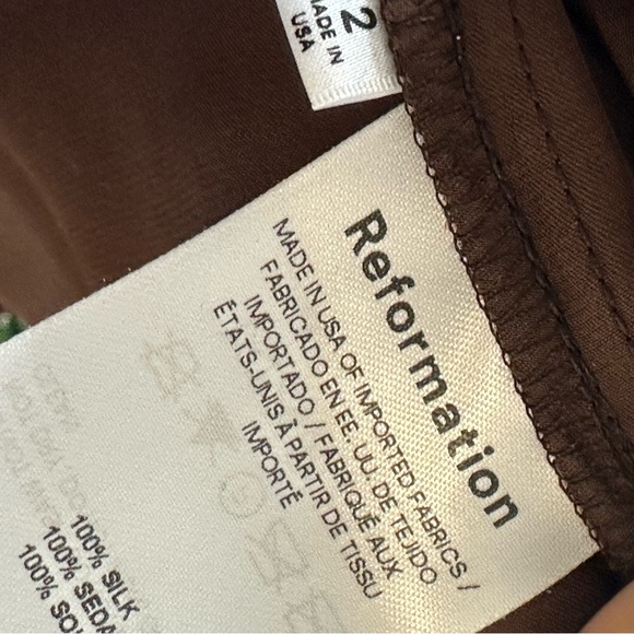 Reformation Chocolate Brown Maxi Dress - Picture 6 of 6